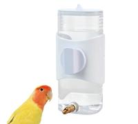 Distributeur d'eau Automatique pour Perroquets, 9,5 Oz/280 ML, Abreuvoir Oiseaux Cages avec Couvercle Supérieur, pour Calopsittes, Inséparables, Pinsons, Perruches