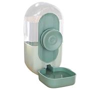 Distributeur d'eau automatique transparent pour cage - Pour perroquet - Pour calopsittes et inséparables - 10 x 15 x 20 cm