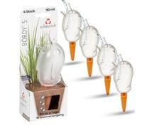 'Distributeur d'eau "bordy couleur : transparent, taille 15 cm, contenu 90 ml pour jusqu'à 4 jours de vos plantes d'arrosage 15cm Transparent