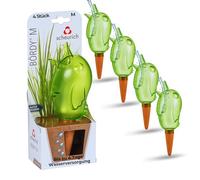 'Distributeur d'eau "bordy couleur vert, dimensions : 20 cm, contenu 220 ml pour jusqu'à 4 jours d'irrigation de vos plantes 20cm vert