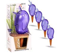 'Distributeur d'eau "bordy couleur Violet, Violet foncé Taille 20 cm contenance 220 ml pour jusqu'à 4 jours d'irrigation de vos plantes 20cm Violett