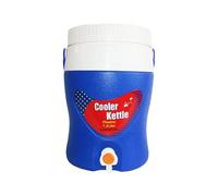 Distributeur d'eau - Carafe de grande capacité, récipient pour boissons chaudes et froides avec robinet, refroidisseur d'eau thermique portable, double couche de rétention de la chaleur, parfait pour