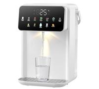 Distributeur d'eau chaude 3,5 l - 2000 W avec écran tactile, 7 niveaux de température, 8 quantités d'eau, fonction de maintien au chaud, sécurité enfant pour la maison et le bureau