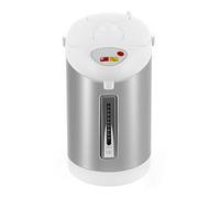 Distributeur d'eau chaude, 3 l, argent, en acier inoxydable 304 | Bouilloire et chauffe-eau réglables à 4 températures, chauffe-eau doseur à 3 voies pour thé, café et aliments pour bébé