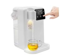 Distributeur d'eau chaude 3L, chauffage instantané de 3e face avec une température réglable de 25-99 oC et un régulateur de débit. Protection à l'ébulure sèche, écluse pour enfant, grande citerne pour