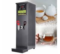 Distributeur d'eau chaude avec température réglable, bac d'égouttement et connexion d'eau pour cuisine, restaurant et usine