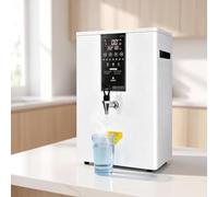 Distributeur Deau Chaude Commercial, Bouilloire Automatique De 50 L Avec Écran Lcd, Chauffe-eau À Paliers De 3 000 W, Réglage De La Température De 104 À 212 °f, Pour Bureaux Et Cantines