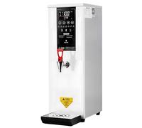 Distributeur d'eau chaude commercial, chauffe-eau commercial, température réglable, grand débit 60 l/h, pour thé Boba, café, bureau, restaurant White
