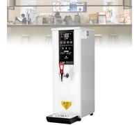 Distributeur d'eau chaude commercial, température réglable de 60 °C à 100 °C, purificateur intégré, chauffage par paliers, grand débit 60 l/h, pour thé Boba, café, bureau, restaurant White