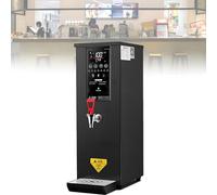 Distributeur d'eau chaude commercial, température réglable de 60 °C à 100 °C, purificateur intégré, chauffage par paliers, grand débit 60 l/h, pour thé Boba, café, bureau, restaurant Black