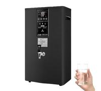 Distributeur d'eau chaude commerciale, chaudière à eau à température réglable automatique de 60 L, doublure en acier inoxydable et écran LCD, pour la maison, le bureau, le thé, le café