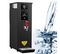 Distributeur d'eau chaude électrique avec écran LCD, température réglable de 40 à 100 °C, sortie 60 l/h, capacité de 8 l, pour bureau et restauration