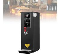 Distributeur d'eau chaude électrique professionnel, température réglable, écran tactile LCD, débit important 60 l/h, pour thé Boba, café, bureau, restaurant Black