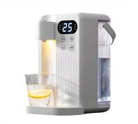 Distributeur d'eau chaude instantanée 2000 W, capacité de 3 L, chauffage rapide en 3 secondes, 12 réglages de température, idéal pour la maison et le bureau