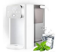 Distributeur d'eau chaude instantanée 2000W Écart à ébullesse rapide 3L Réservoir à DEL Chauffée Quiet Quiet Home Office Coaliseur de comptoir Réfacteur réglable Temp Sûr NTC Capteur Durable Acier ino