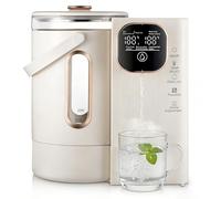 Distributeur d'eau Chaude Instantanée 3L, Chaudière À Eau De Comptoir portable avec LED, Réglage de la Température 45-95°C, chauffage rapide 3S pour Maison bureau camping hôtel