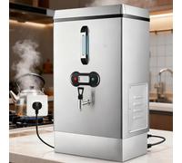 Distributeur d'eau chaude instantanée, chaudière à eau commerciale de 3 kW, double filtration, réapprovisionnement automatique, protection anti-brûlure à sec, intérieur en acier inoxydable pour une