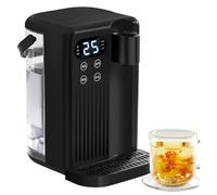 Distributeur d'eau chaude instantanée, chauffage rapide de 2000 W en 3 secondes, capacité de 3 litres avec température et volume réglables, idéal pour l'utilisation à domicile et à usage de bureau