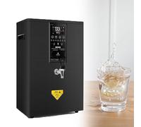 Distributeur d'eau chaude instantanée de 50 L - Chaudière commerciale murale avec écran LCD, filtre et bec verseur - Solution d'eau chaude efficace pour les bureaux et les entreprises - Design noir