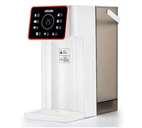 Distributeur d'Eau Chaude Instantanée de Comptoir-VEVOR-Réservoir Amovible de 3 L -6 Températures Réglables et 8 Volumes