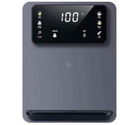 Distributeur d'eau chaude mural, chauffe-eau électrique 2200 W, chauffage rapide en 3 secondes, quatre niveaux de volume d'eau et cinq niveaux de température, for le bureau(Gray)