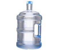 Distributeur d'eau de 5 l/3 l, réservoir d'eau de camping, seau d'eau minérale portable avec poignée (bleu, 3 l, 1 personne)