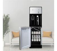 Distributeur d'eau de Bureau Autonome alimenté par Le Secteur, avec Filtration en 4 étapes, Protection Contre Les pénuries d'eau, adapté à la Maison ou au Bureau (A)