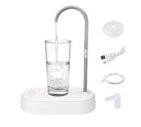 Distributeur d'eau de bureau - Pompe électrique automatique, dispositif de rotation à 360 degrés | Système d'hydratation à débit réglable à six modes, carafe d'eau portable à activation tactile pour