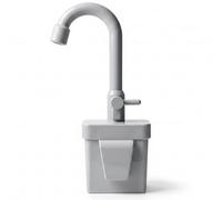 Distributeur d'eau de Cuisine de Boue|Distributeur d'eau Cuisine Boue, Robinet 'évier Jeu électrique Gris avec Circulation - Accessoire 'évier Jeu pour Enfants pour Les Jeux vaissell