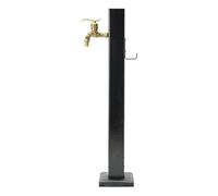 Distributeur d'eau de jardin antigel extérieur - Bouche d'incendie au sol avec robinet et pistolet pulvérisateur pour une irrigation efficace, solution d'arrosage résistante au gel