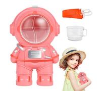 Distributeur d'eau - Distinctive Astronaut Shape, Kids Water Distributeur Toy, Themed Mini Machine avec coupe et sangle | Small Dispenserr for Kids Pretend Play House