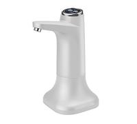 Distributeur d'eau électrique avec base, distributeur d'eau rechargeable par USB, pompe à eau automatique portable, distributeur d'eau pour la maison, la cuisine et le bureau (blanc)