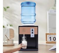 Distributeur d'eau électrique avec refroidissement/chauffage, 220 V, 550 W, distributeur d'eau chaude et froide, réservoir en acier inoxydable, bac de récupération amovible, poignée de transport, pour