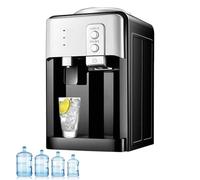 Distributeur d'eau électrique de bureau 220V, refroidisseur de température instantanée de la chambre froide à chaud, refroidisseur de comptoir 5-20L pour le bureau, charmi intérieur en acier inoxydabl
