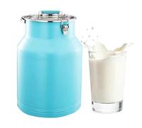 Distributeur d'eau en acier inoxydable avec joint de seau à lait pour le transport et le stockage, capacité de 6 l