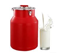 Distributeur d'eau en acier inoxydable avec joint de seau à lait pour le transport et le stockage, capacité de 6 l