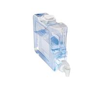 Distributeur d'eau en plastique de 37 à 5 L avec robinet pour réfrigérateur, profil fin peu encombrant avec poignée pour un accès pratique aux boissons (3 l)