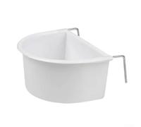 Distributeur d'eau et d'alimentation pour perroquet, mangeoire pour cage à oiseaux avec ajustement sûr, tasse de nourriture pour perruche, canari, perruche, design facile à nettoyer (lot de 4)