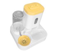 Distributeur d'eau et de Nourriture pour Animaux de Compagnie, 2 en 1, Grande capacité, Facile à Nettoyer, pour Chats, Chiens, Chiots, PP Scène Applicable: Propriétaires