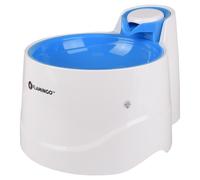 Distributeur D'Eau Flamingo Bellagio Bleu 2000ml Sans BPA Pour Chats Et Chiens