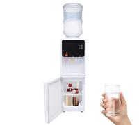 Distributeur d'eau Fontaine à Eau électrique avec Indicateur Et Serrures pour Enfants Distributeur d'eau Froide pour La Maison,pour Seaux De 4,5 à 18,9L