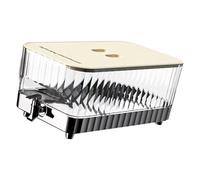 Distributeur d'eau givré de 5,30 L en polycarbonate robuste, parfait pour un cadeau et un usage quotidien