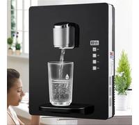 Distributeur d'eau mural 30L/h, chauffage rapide avec contrôle à écran tactile et verrouillage enfant électronique, idéal pour bureau, hôtel, cantine