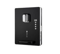 Distributeur D'eau Mural Alimenté Sur Secteur, 30 L/H Chaud Et Froid Avec Sécurité Électronique for Enfants, Entrée 0,1-0,4 MPa for Bureau, Hôtel, Cantines, École(Black)