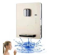 Distributeur d'eau mural avec sécurité enfant électronique, 2200 W, écran tactile réglable, capacité de chauffage de 30 l/h, réglage multi-vitesses pour la maison ou le bureau