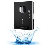 Distributeur d'eau mural avec sécurité enfant électronique, 2200 W, grand écran tactile, capacité de chauffage 30 l/h, réglage multi-vitesses pour bureau