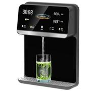 Distributeur D'eau Mural Avec Sécurité Enfant électronique, Distributeur D'eau Chaude Instantanée à écran Tactile, évacuation Rapide L'eau En 3 Secondes