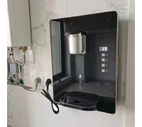 Distributeur d'eau mural avec serrure électronique, capacité de chauffage de 30 litres/heure, double fonction pour la glace et l'eau chaude, écran tactile intelligent, adapté pour les bureaux et les