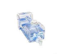 Distributeur d'eau portable de 37 à 5 l en plastique avec robinet, réutilisable pour le stockage du réfrigérateur et le service pratique de diverses boissons (3,8 l)
