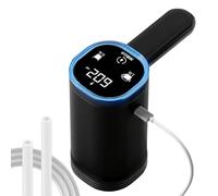 Distributeur d'eau portable électrique rechargeable par USB automatique | Distributeur d'eau domestique pour table de pique-nique, tente, maison, cuisine, camping-car, bureau, réunions de famille